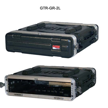 Gator GR-2L 2U Deluxe Rack Case - 2 Rack Spaces (GR2L)