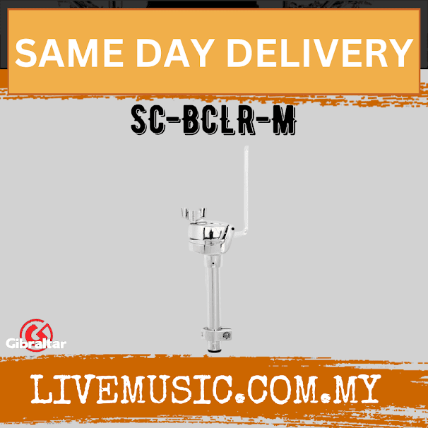 Gibraltar SC-BCLR-M 10.5mm Clamp Style L-Rod (SC BCLR M/SCBCLRM)