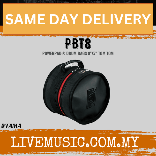 Tama PBT8 Powerpad Tom Tom Bag ( PBT-8 / PBT 8 )