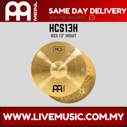 MEINL Cymbals HCS13H 13inch HCS HiHat