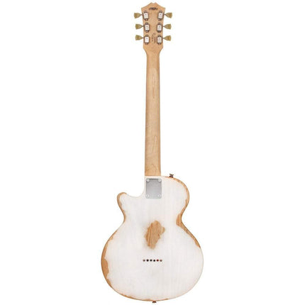 Cort Sunset TC Electric Guitar Jatoba Fretboard with Gig Bag - Worn White Blonde