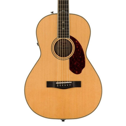 Fender PM-2E Standard Parlor Acoustic-Electric Guitar with Case - Natural (PM2E/PM 2E)