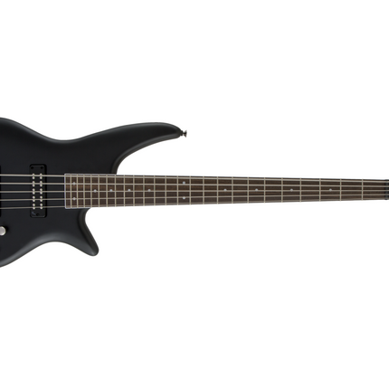 Jackson JS Series Spectra JS3V 5-String Bass Guitar, Laurel Fretboard - Satin Black (JS-3V/JS 3V)