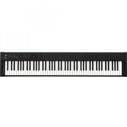 Korg D1 88-Keys Digital Piano With Note Stand and Adapter-Black (D-1)