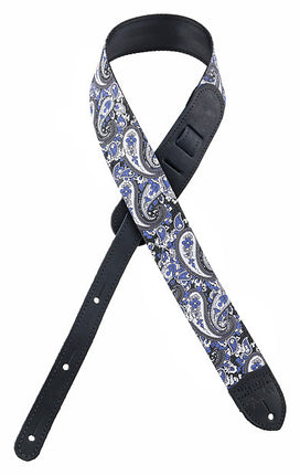 Fender Cotton Guitar Strap - Blue Paisley