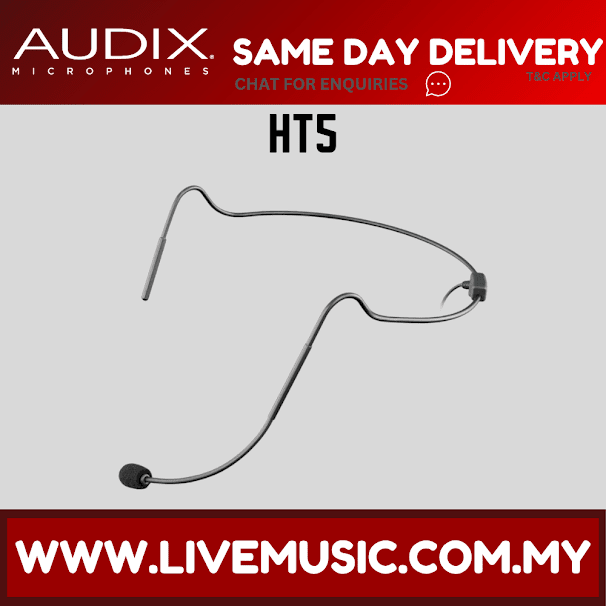 Audix HT5 Condenser Headworn Microphone ( HT 5 / HT-5 )