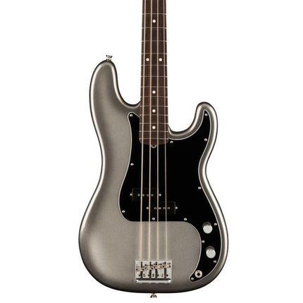 Fender American Professional II Precision Bass Electric Guitar, Rosewood Fretboard - Mercury