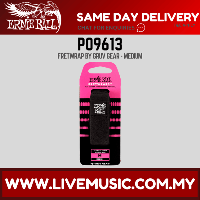 Ernie Ball 9613 Fret Wrap by Gruv Gear, Medium