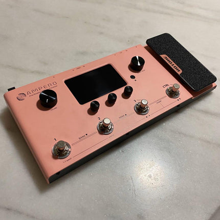Hotone Limited Edition MP-100 Ampero Multi Effects Pedal - Pink (MP100/MP 100)