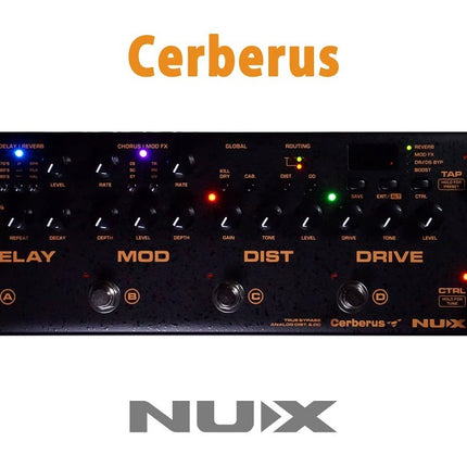 NUX NME-3 Cerberus - Integrated Effects & Controller (NME3)