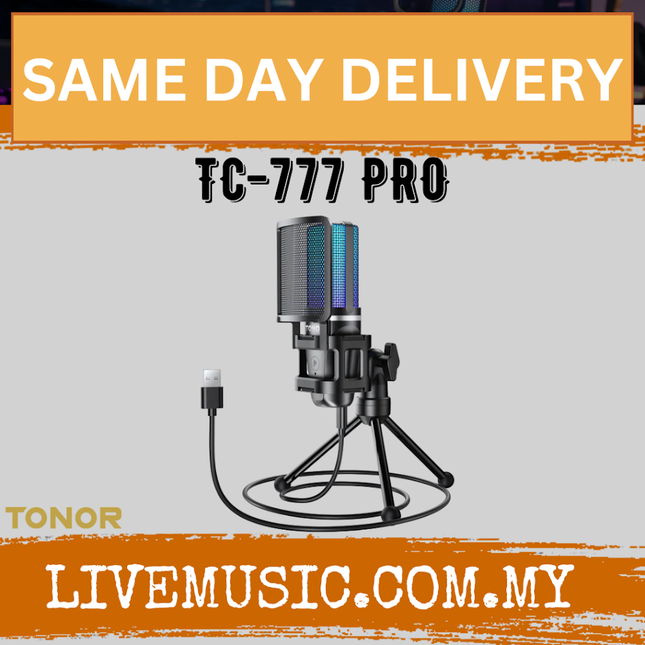 TONOR TC-777 PRO RGB USB Condenser Microphone ( TC 777 PRO / TC777PRO )