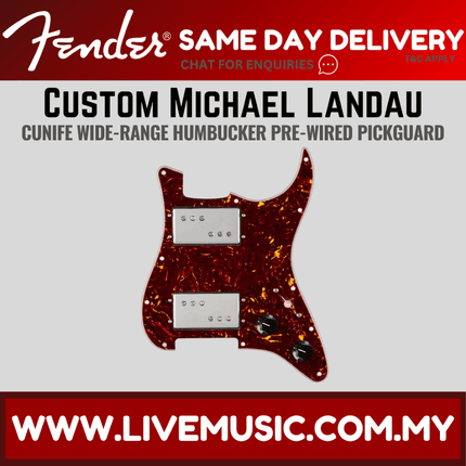 Fender Custom Michael Landau Signature CuNiFe Wide-Range Humbucker Pre-Wired Stratocaster Pickguard