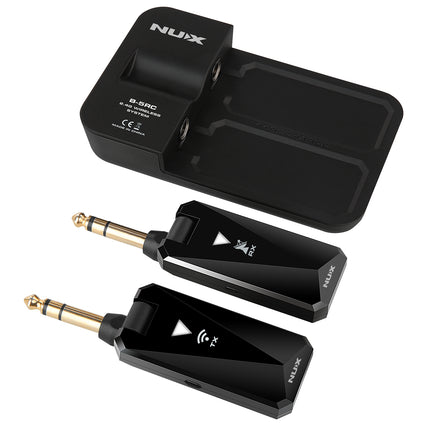 Nux B-5RC 2.4GHz Wireless System Guitar Transmitter Receiver With Charging Case (B5RC B5 RC)