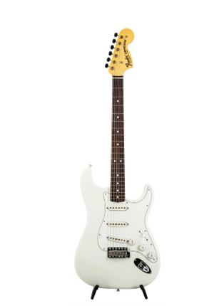 Fender FSR Collection Traditional Late 60s Stratocaster Guitar, RW FB, Olympic White