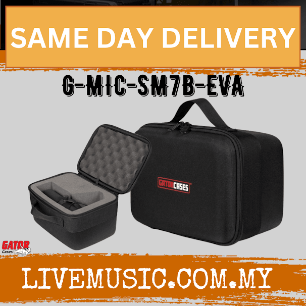 Gator G-MIC-SM7B-EVA Carrying Case for SM7B (G MIC SM7B EVA/GMICSM7BEVA)