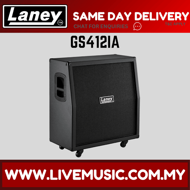 Laney GS412iA Guitar Cabinet (GS-412iA/GS 412iA)