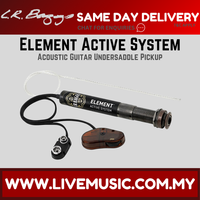 LR Baggs Element Active Undersaddle Acoustic Guitar Pickup
