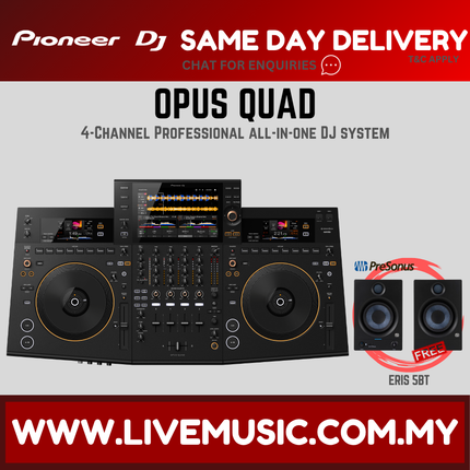 Pioneer DJ OPUS-QUAD Professional all-in-one DJ system With Monitor Speaker And Case ( OPUS QUAD / OPUSQUAD )