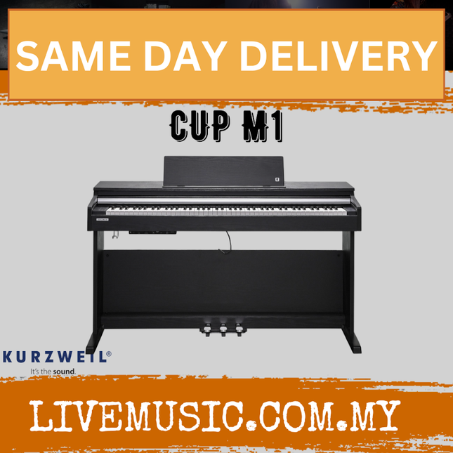 Kurzweil CUP M1 Console-Style Digital Piano - Simulated Rosewood ( CUP-M1 CUPM1 )