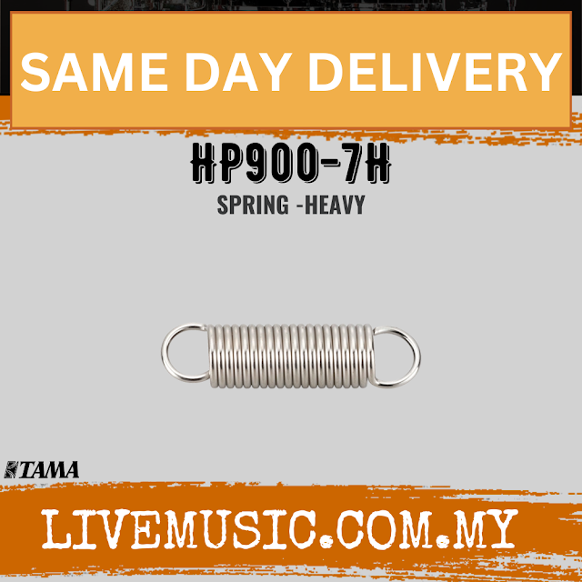 Tama HP900-7H heavy tension spring with two chrome loop ends