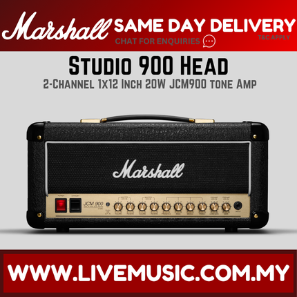 Marshall Studio 900 2-Channel 20W Guitar Amplifier Head