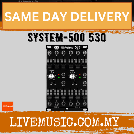 Roland System-500 530 Dual VCA Eurorack Module (SYS-530/SYS530)