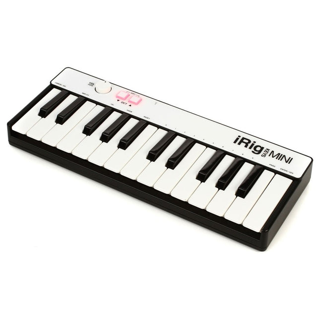 IK Multimedia iRig Keys Mini - 25 Key Universal Mini Keyboard Controller