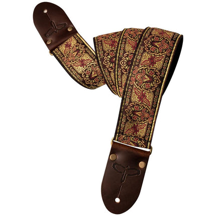 PRS 2 Inch Deluxe Retro Guitar Strap - Burgundy
