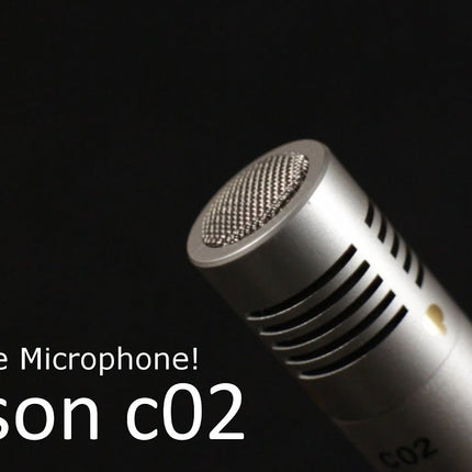 Samson C02 - Stereo Small-diaphragm Pencil Cardioid Condenser Microphones, Single (CO2)