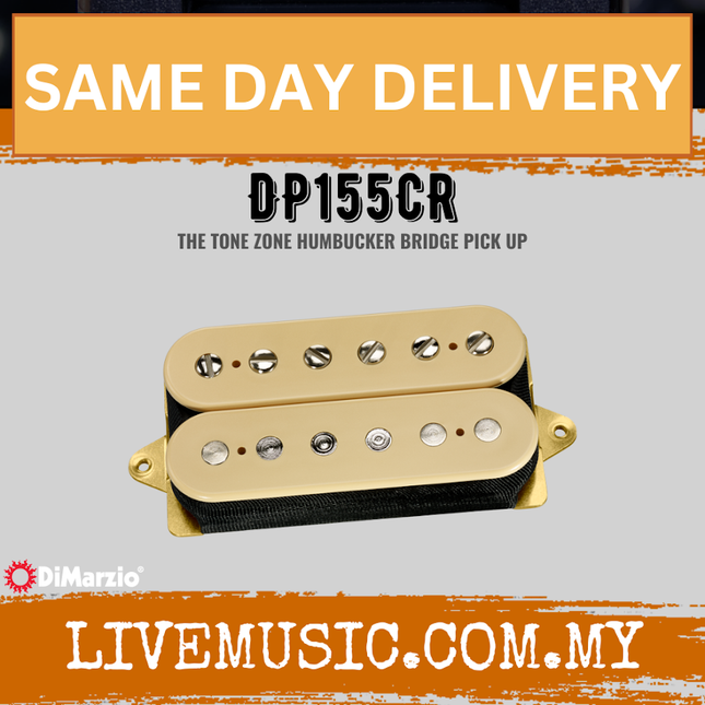Dimarzio DP155CR the Tone Zone Pickup, Cream