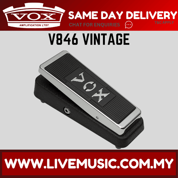 VOX V846 Vintage Wah Pedal Reissue ( V-846 / V846Vintage )