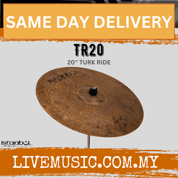 Istanbul Agop TR20 20" Turk Ride Cymbal (TR 20/TR-20)