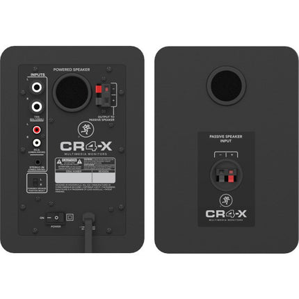 Mackie CR4-X 4 inch Multimedia Monitors - Pair (CR4X/CR4 X)