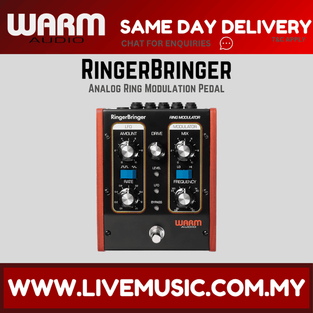 Warm Audio WA-RB RingerBringer Ring Modulation Pedal ( WARB WA RB )