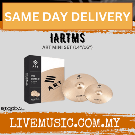 Istanbul IARTMS ART 2-Piece Cymbal Set 14-16
