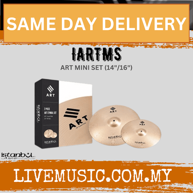 Istanbul IARTMS ART 2-Piece Cymbal Set 14-16