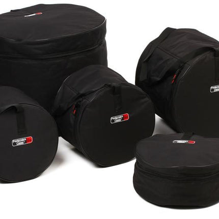 Gator GP-STANDARD-100 5 Piece Padded Drum Bag Set (GP STANDARD 100 GPSTANDARD100)