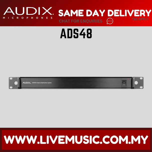 Audix ADS48 Microphone UHF Antenna Distribution System (ADS 48/ADS-48)
