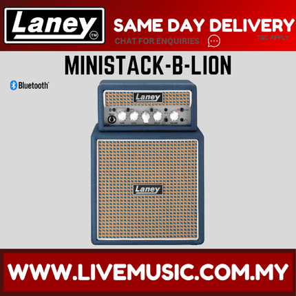 Laney Ministack-B-Lion Mini Lion Heart Guitar Amplifier (Ministack B lion)