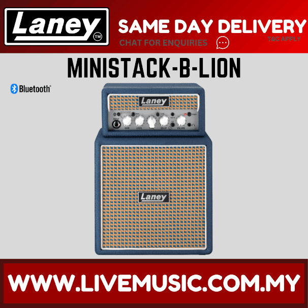 Laney Ministack-B-Lion Mini Lion Heart Guitar Amplifier (Ministack B lion)