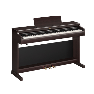 Yamaha Arius YDP-166 88-Keys Digital Piano w/Headphone, Dust Cover, Piano Bench And Adapter - Dark Rosewood ( YDP166 / YDP 166 ) - Replace YDP165