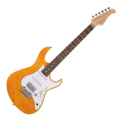 Cort G280 Select Electric Guitar Rosewood Fretboard with Bag - Amber (G280-Select/G280select)