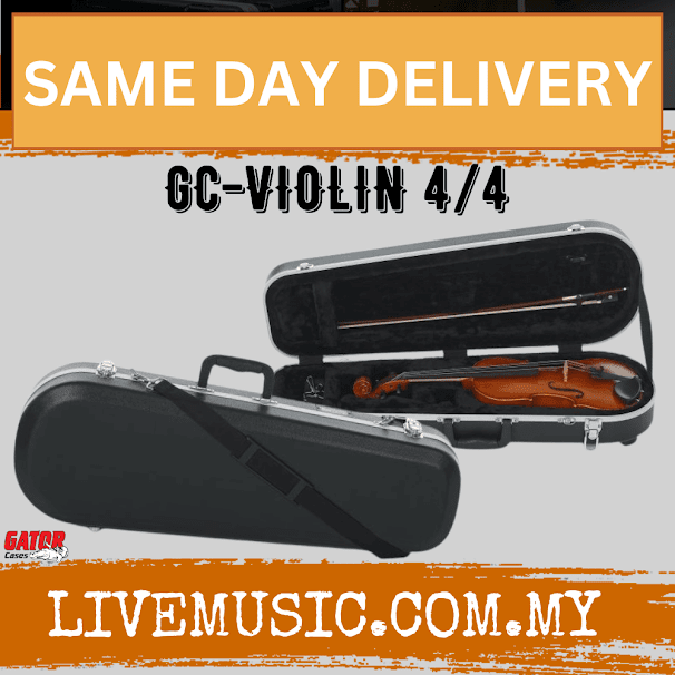 Gator GC-VIOLIN 4/4 Full-Size Violin Case (GCVIOLIN)
