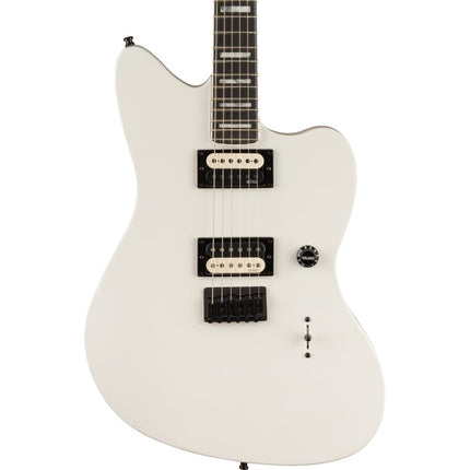 Fender Jim Root Signature Jazzmaster V4 Electric Guitar, Ebony Fretboard with Deluxe Hardshell Case - Arctic White