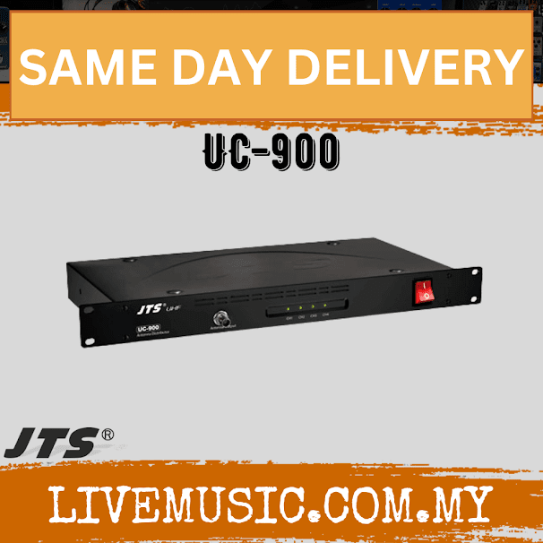 JTS UA-960 Active Antenna Splitter with 1 Extra BNC Socket for Cascading (UA 960 UA960)