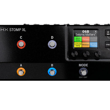 Line 6 HX Stomp XL Guitar Multi-effects Floor Processor