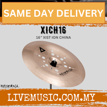 Istanbul Agop XICH16 16" Xist ION China Cymbal (XICH 16/XICH-16)