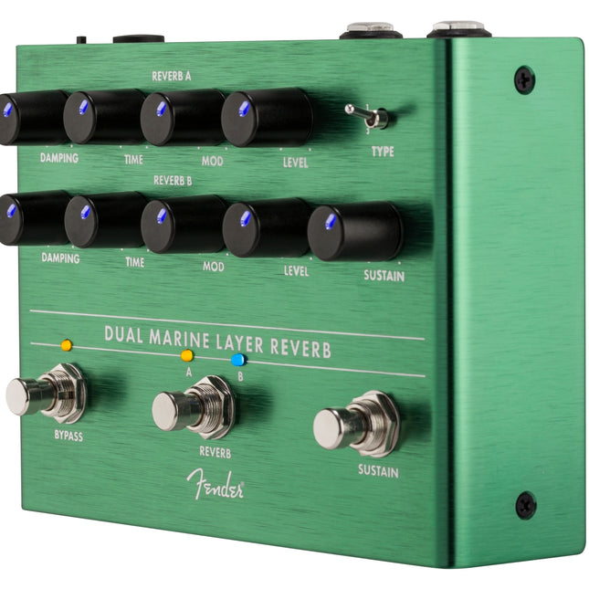 Fender Dual Marine Layer Reverb Guitar Effects Pedal