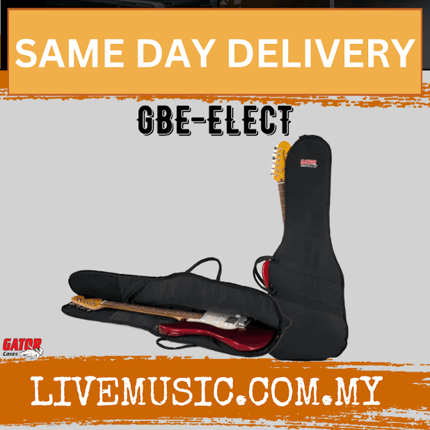 Gator GBE-ELECT Economy Gig Bag for Electric Guitar (GBEELECT)