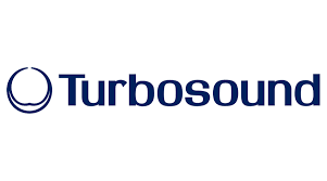 Turbosound brand logo on white background
